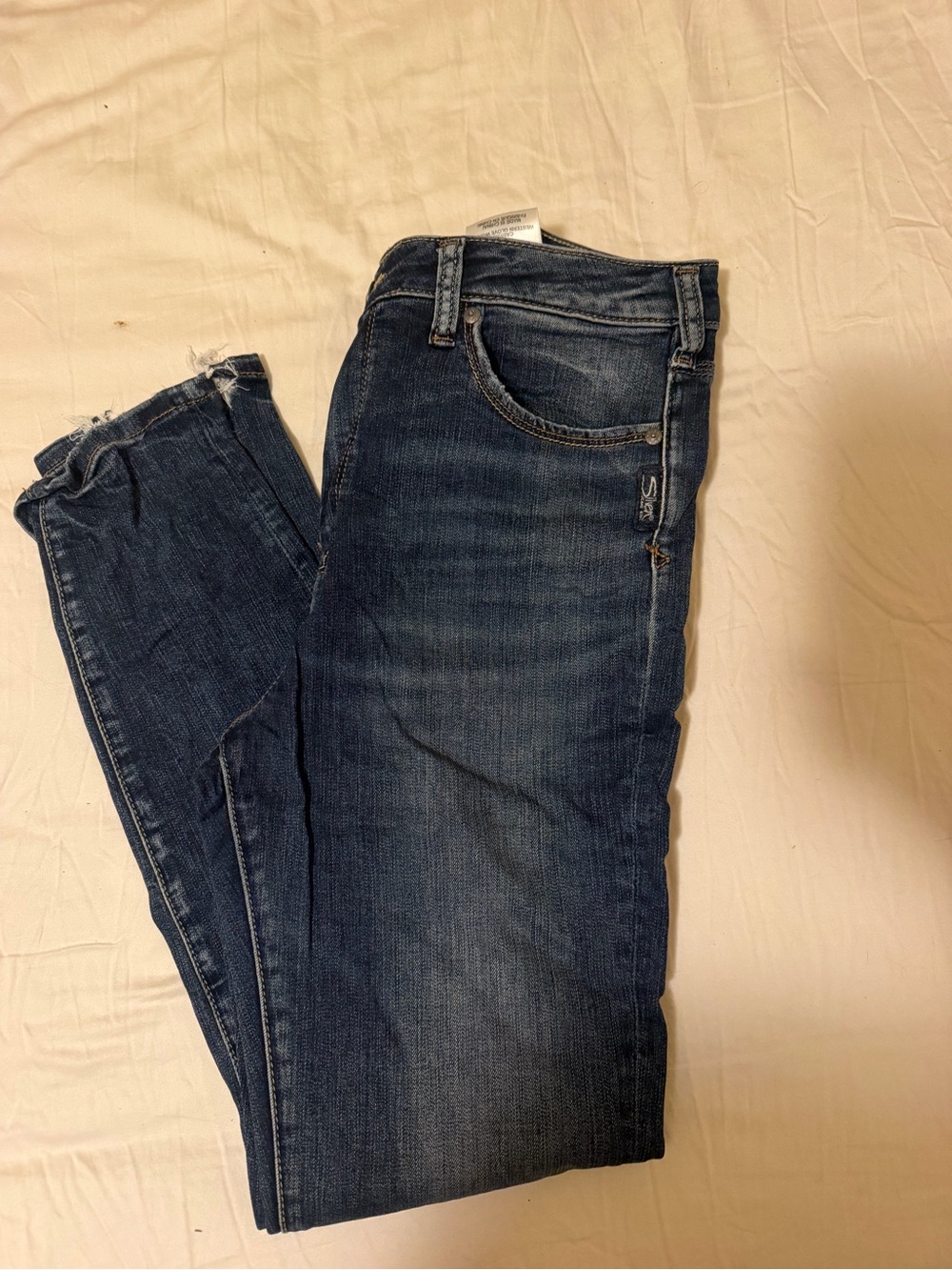 Silver Jeans Dark Blue Skinny Jeans